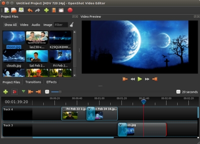 openshot video editor censor audio