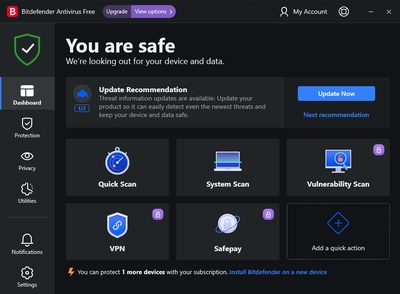 Bitdefender Free Antivirus