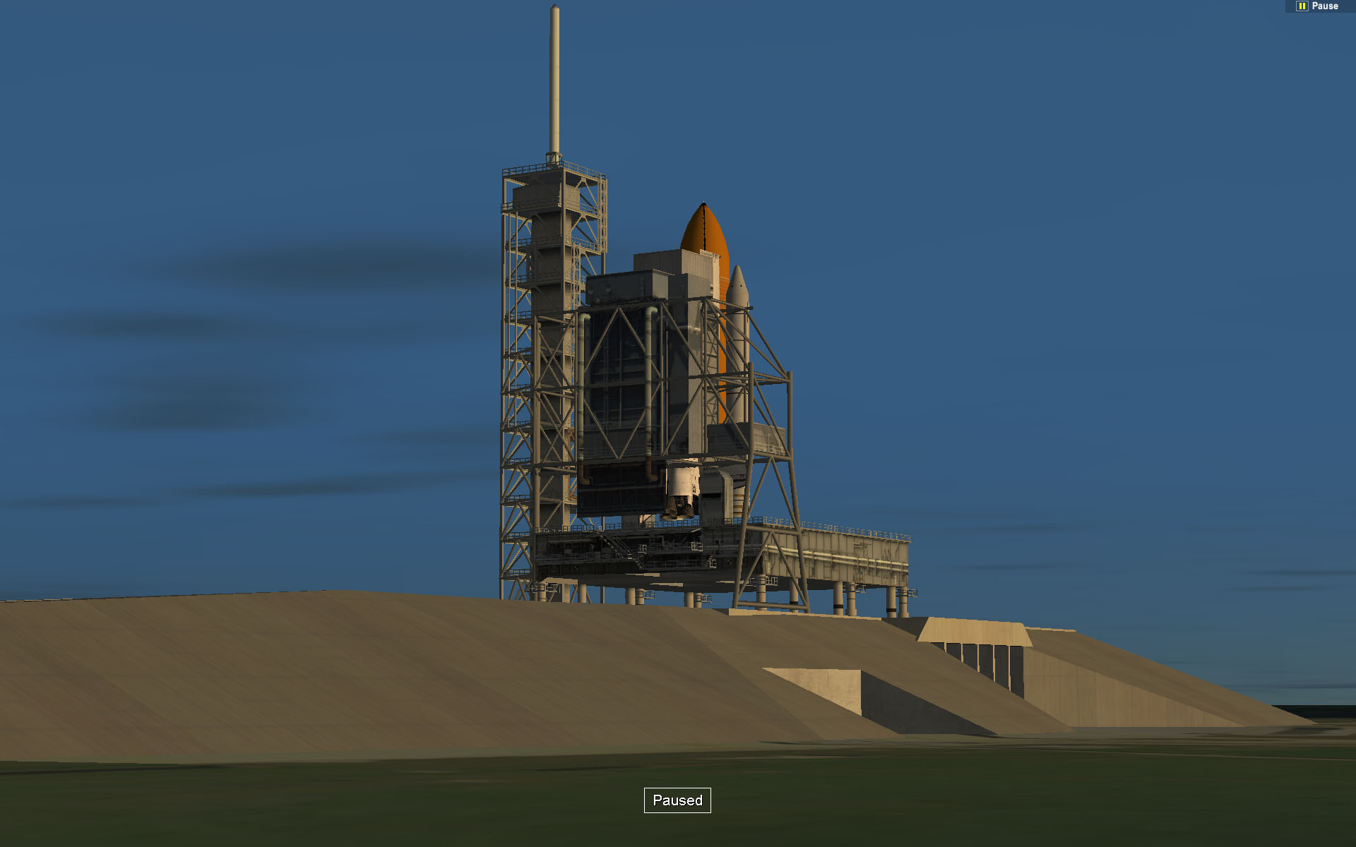 space flight simulator for browser