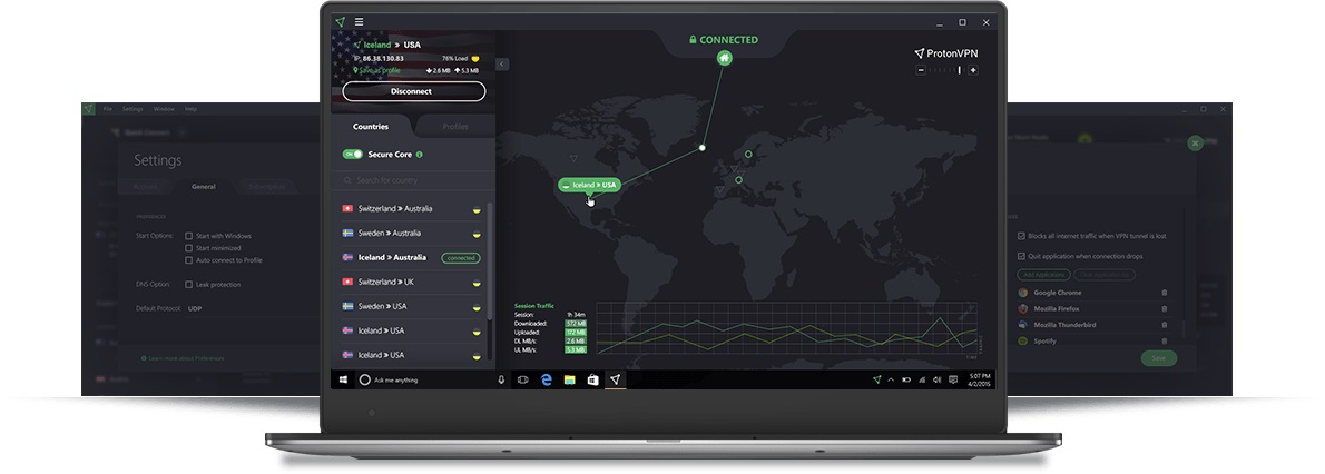 protonvpn chrome